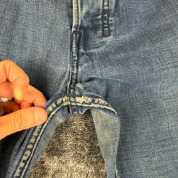 Diesel Zathan Bootcut Denim Button Fly Men's Jeans Distressed 33X32(34X31) 0R8XY - Picture 4 of 16